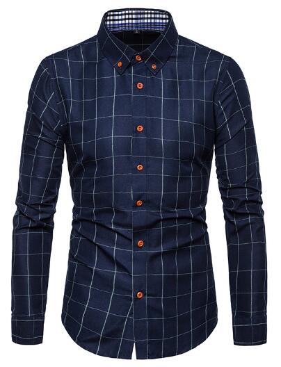 Casual Men Shirt camisa masculina Mens Dress Shirts