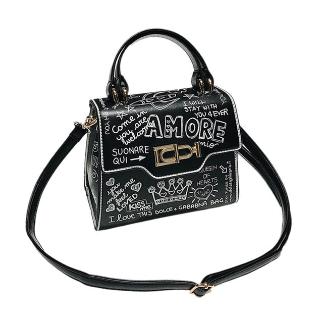Fashion Graffiti Women Handbag