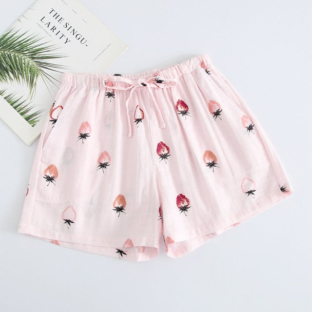 Summer Women Sleep Shorts