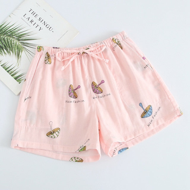 Summer Women Sleep Shorts