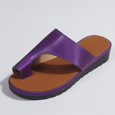 Ladies Casual Soft Big Toe Foot Correction Sandal
