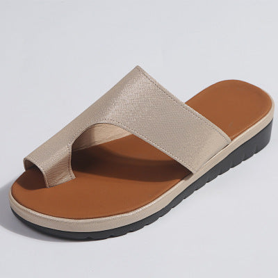 Ladies Casual Soft Big Toe Foot Correction Sandal