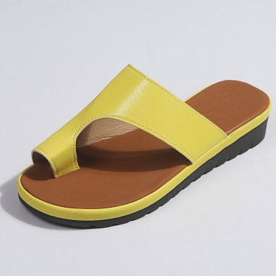 Ladies Casual Soft Big Toe Foot Correction Sandal
