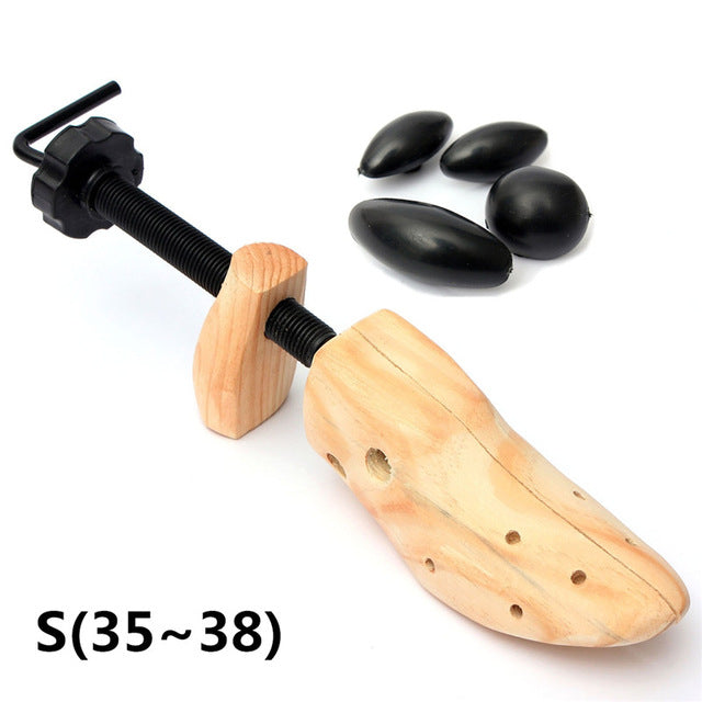 Wooden Adjustable Man Women Flats Pumps Boot Shaper Rack Expander