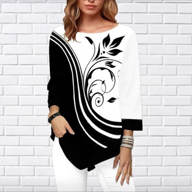 Floral Printed Women Shirt