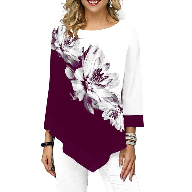 Floral Printed Women Shirt