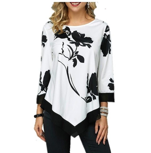 Floral Printed Women Shirt