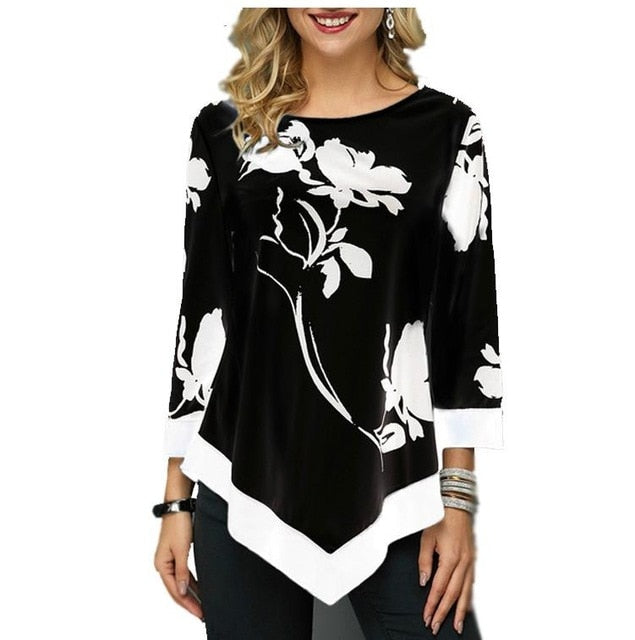 Floral Printed Women Shirt