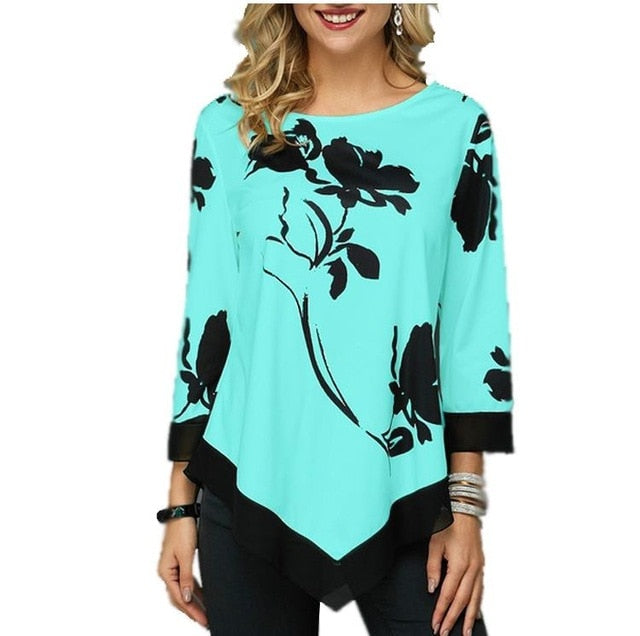 Floral Printed Women Shirt