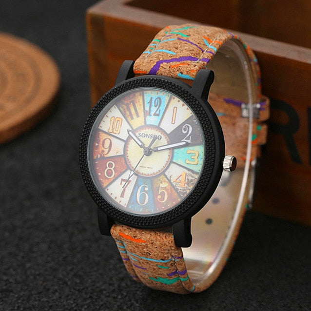 New simulate wood watch