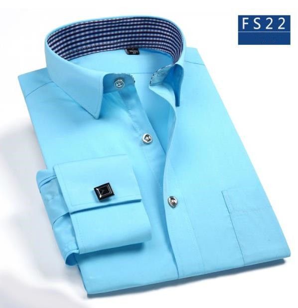 New Fashion Mens Casual Dress Cufflinks Shirts