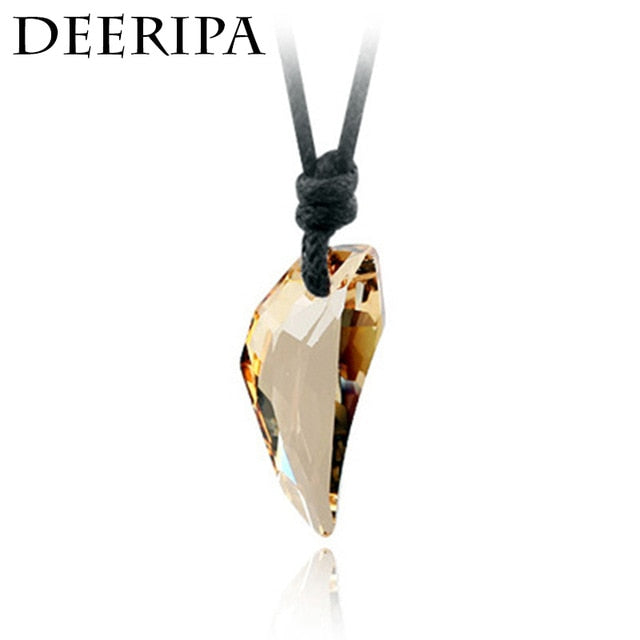 OCTBYNA Fashion Spike Wolf Tooth Crystal Pendant