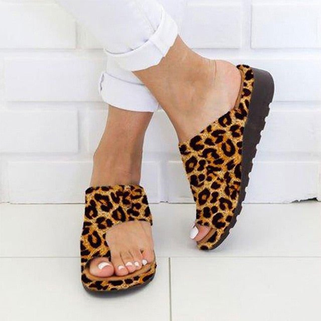 Ladies Casual Soft Big Toe Foot Correction Sandal