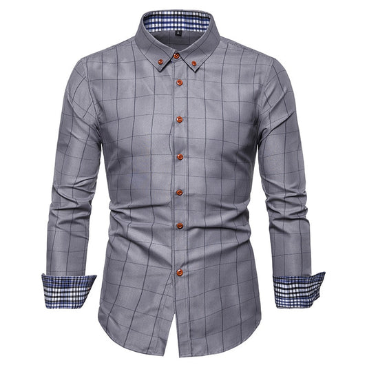 Casual Men Shirt camisa masculina Mens Dress Shirts