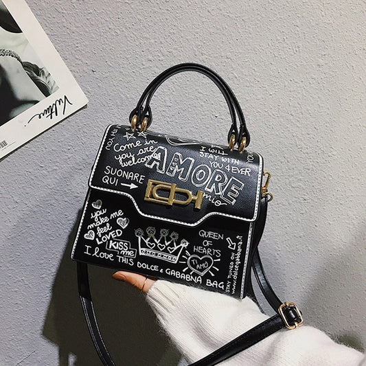 Fashion Graffiti Women Handbag