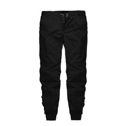 Men Casual Trousers Joggers Slim Fit