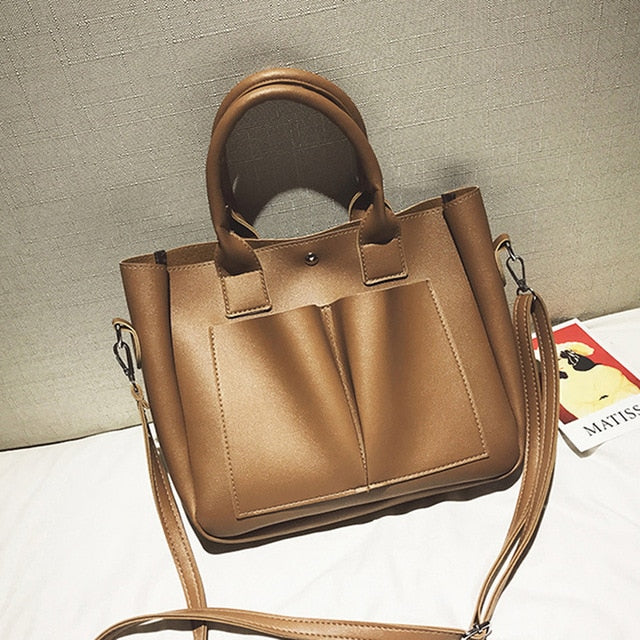 Women PU Leather Handbag