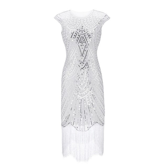 Beaded Flapper Party Dress