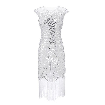 Beaded Flapper Party Dress