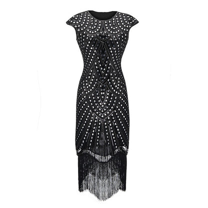 Beaded Flapper Party Dress