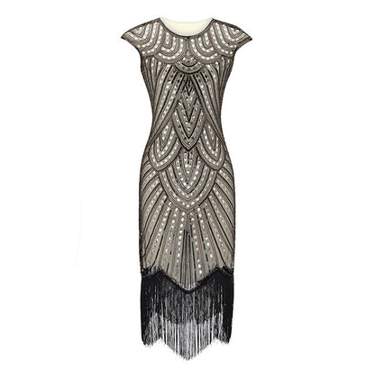 Beaded Flapper Party Dress