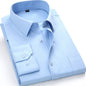 Men's Long Sleeve Slim Fit Dress Casual Shirt