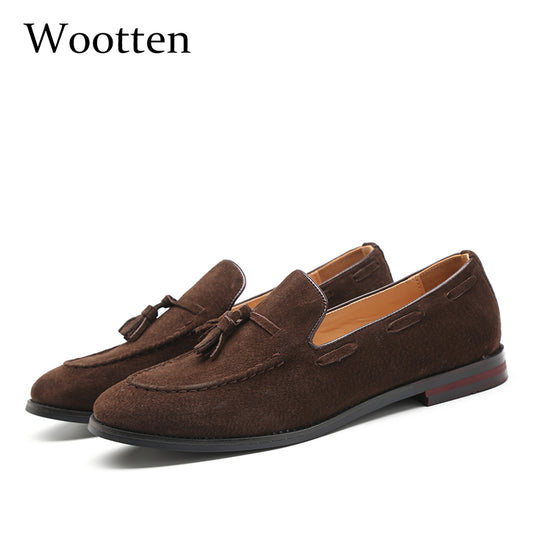 Men casual shoes moccasins classic fashion luxury