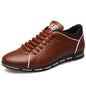 Comfortable Mans Footwear PU Leather Flats Adulto Zapatos De Hombre