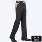 Men Formal Suit Pants Loose Middle Age Male Trousers