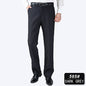 Men Formal Suit Pants Loose Middle Age Male Trousers