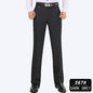 Men Formal Suit Pants Loose Middle Age Male Trousers