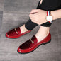 Fashion Pointed Toe Dress Shoes Men Loafers