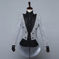 Tailcoat Stage Singer Prom Dresses Costume Wedding Groom Suit Jacket