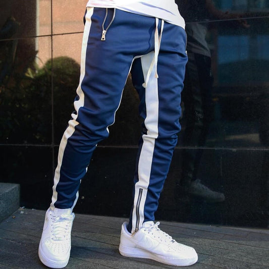 Mens Joggers Casual Pants Fitness Men Sportswear Tracksuit