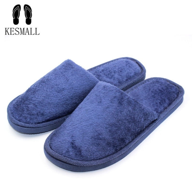 KESMALL Soft Plush Cotton Cute Slippers Shoes