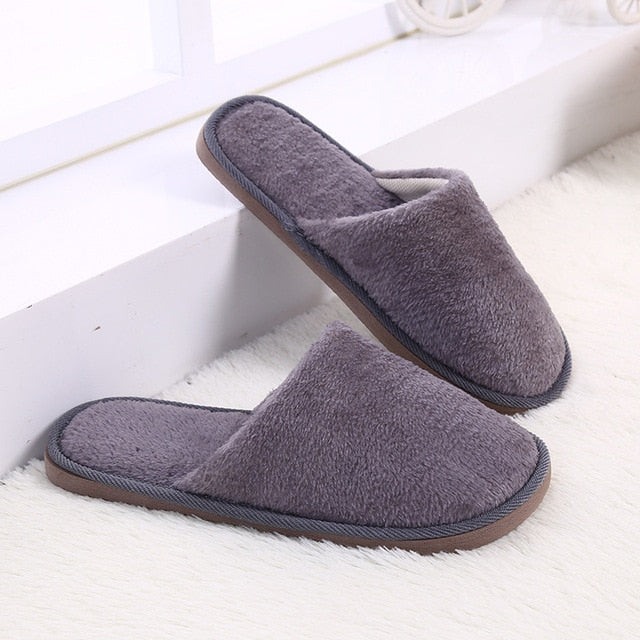 KESMALL Soft Plush Cotton Cute Slippers Shoes