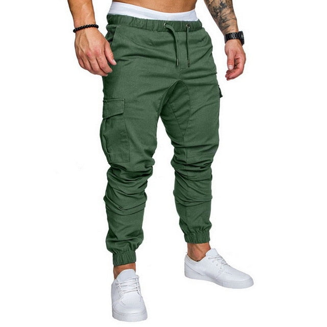 New Fitness Trousers Stitching Elastic Soft Slim Fit Sports Pencil Pants