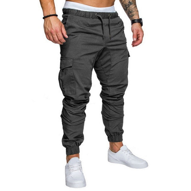 New Fitness Trousers Stitching Elastic Soft Slim Fit Sports Pencil Pants