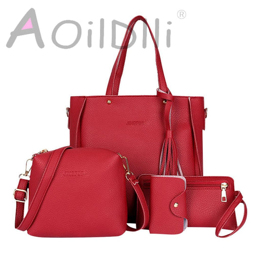 Four-piece bag luxury handbags