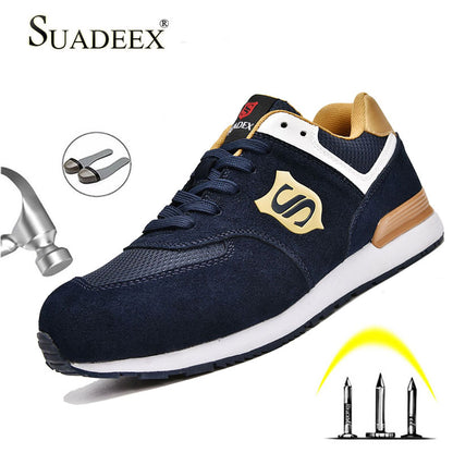 SUADEEX Indestructible Shoes Work Sneakers