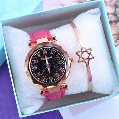 Fashion Starry Sky Women Watches