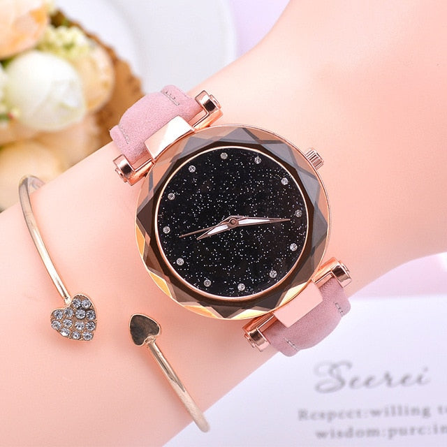 Fashion Starry Sky Women Watches