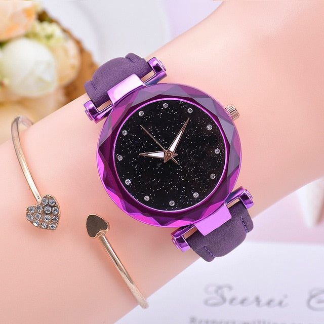 Fashion Starry Sky Women Watches