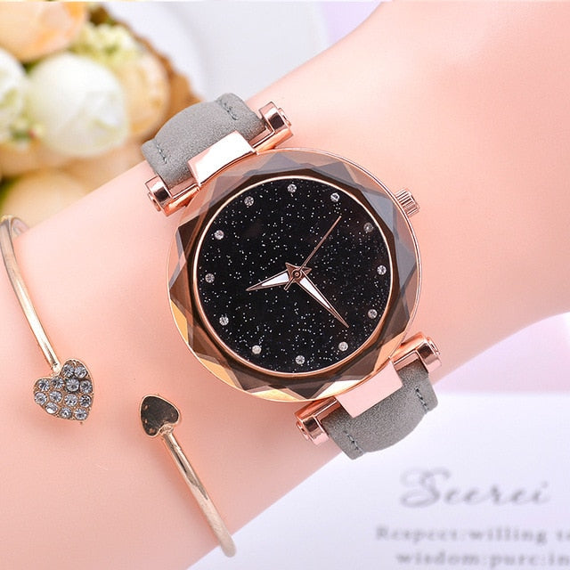 Fashion Starry Sky Women Watches