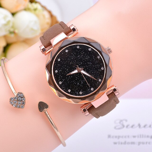 Fashion Starry Sky Women Watches