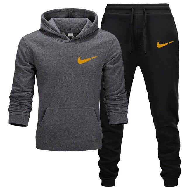 Men's Casual Tracksuit Suit