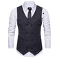 Men's Business Casual Clothing Groomsman three-piece Suit Blazers Jacket Pants Trousers Vest Sets