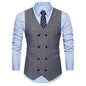 Men's Business Casual Clothing Groomsman three-piece Suit Blazers Jacket Pants Trousers Vest Sets