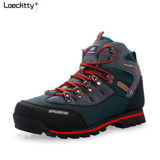 Big Size Waterproof Hiking Shoes For Men