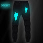 Billie Eilish Sports Pants Luminous Boys Girls Workout Pants